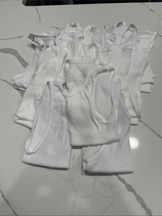 Hanes Other - Hanes White Ribbed Tank Tops for Kids - white and still look good